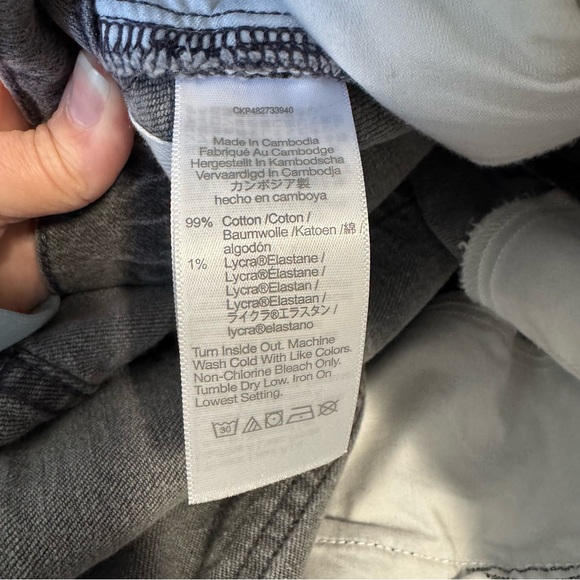 Madewell The 90's Straight Gray Jeans - Picture 8 of 8